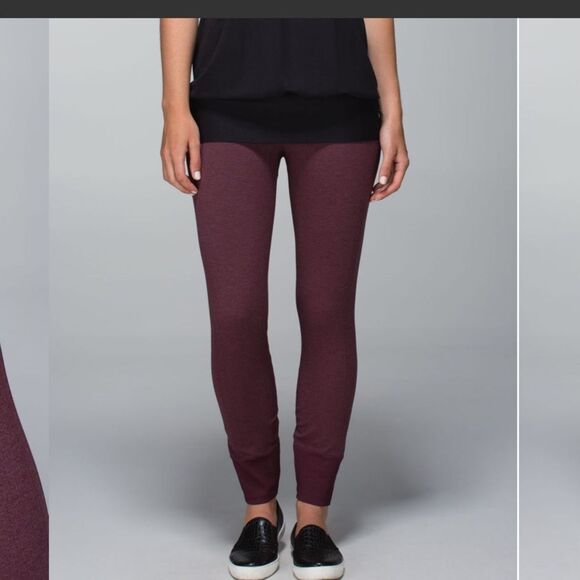 Lululemon Ebb To Street Pant
Heathered Bordeaux Drama leggings - Picture 2 of 7